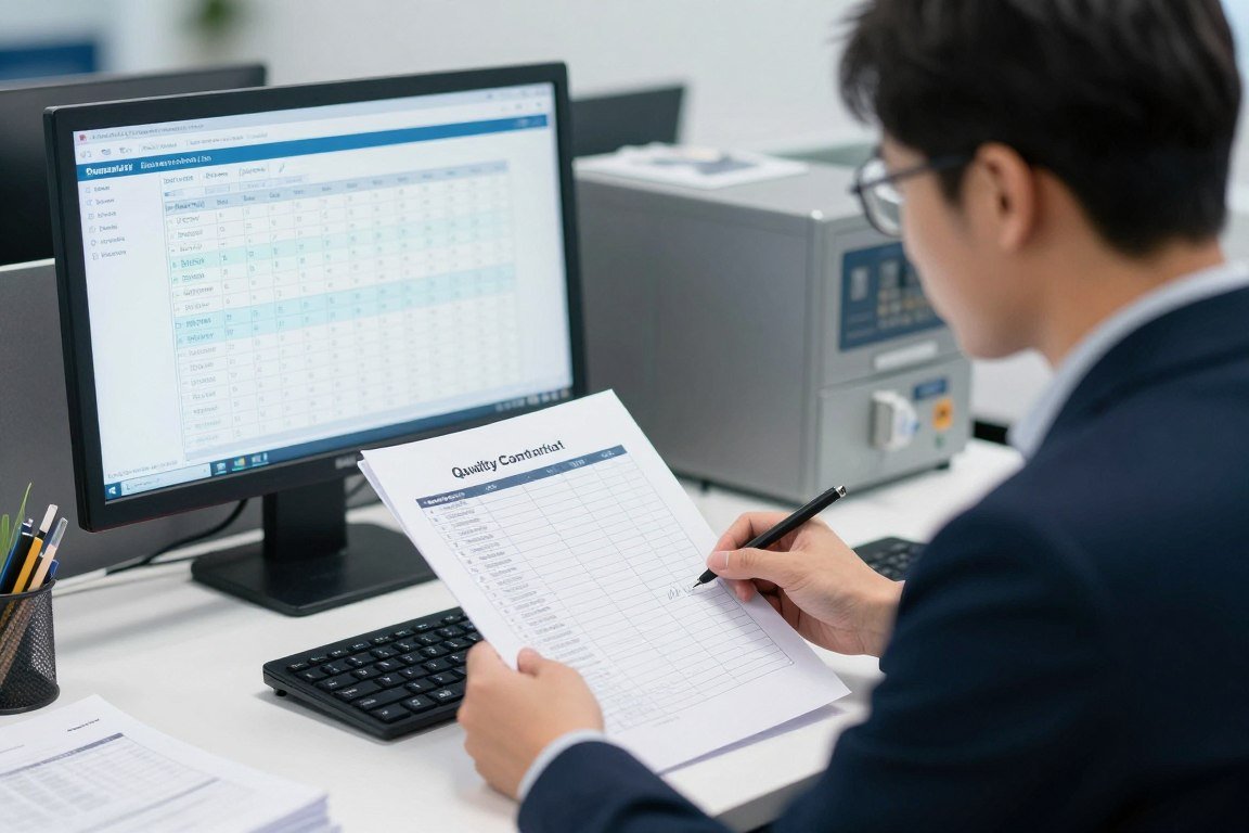 Quality management documentation and audit process
