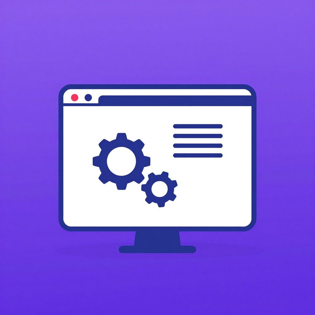 Software customization icon