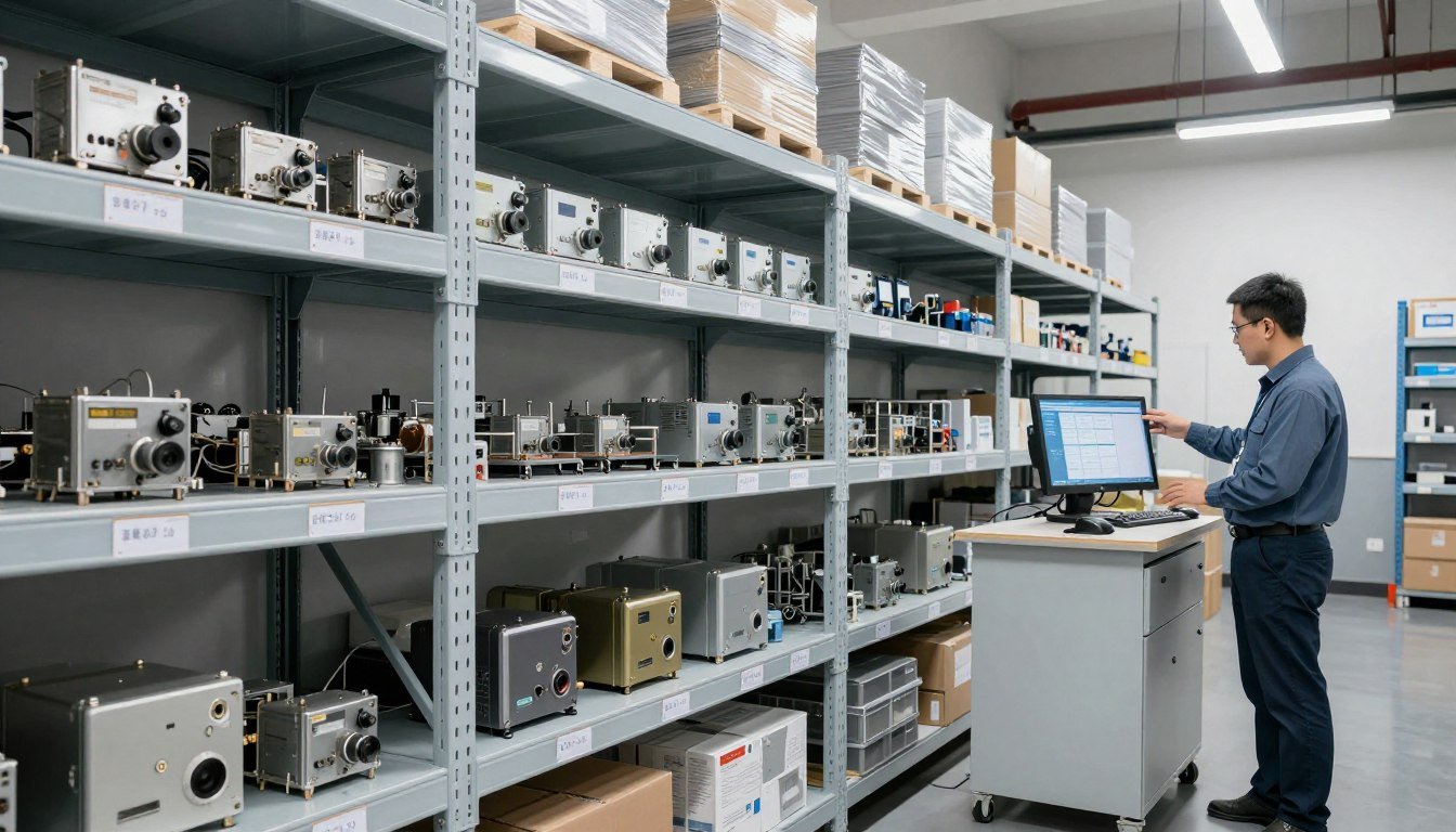 Spare parts inventory and distribution center
