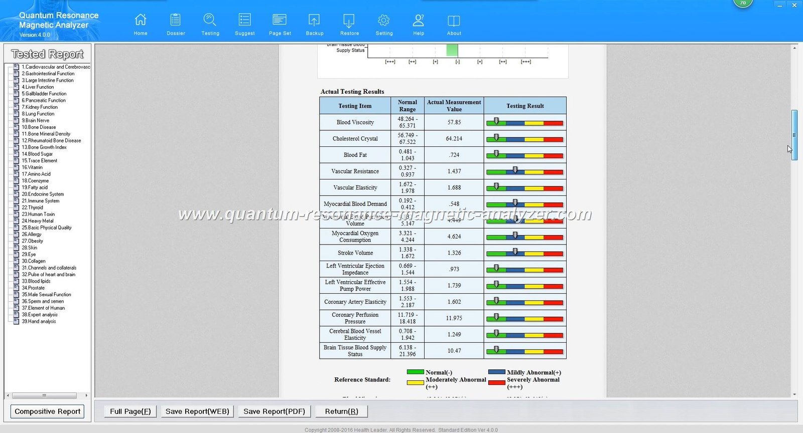 Report example