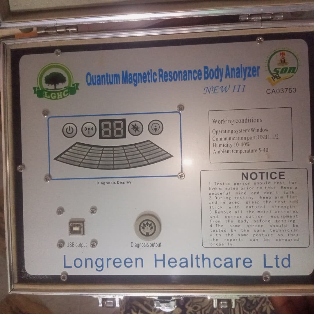 نرم‌افزار Quantum magnetic body analyzer new III